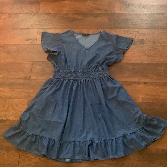 Lane Bryant Dresses & Skirts - Lane Bryant Denim Dress Size 18